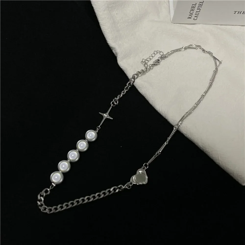 Star and Pearls Necklace - Picture 6 of 9